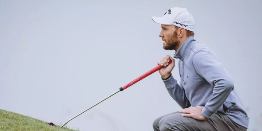 Startet in Tokio für Deutschland: Golfer Maximilian Kieffer. Foto: Expa/Jfk/APA/dpa/Archivbild
