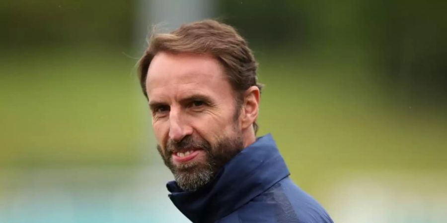 Will es als England-Coach besser machen als 1996 als Spieler gegen die DFB-Elf: Gareth Southgate. Foto: Nick Potts/PA Wire/dpa