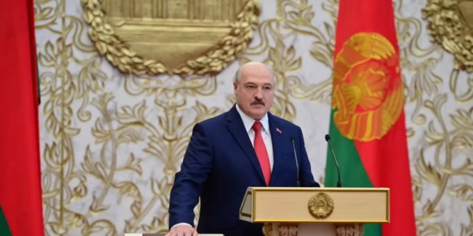 Der belarussische Präsident Alexander Lukaschenko Der belarussische Präsident Alexander Lukaschenko
