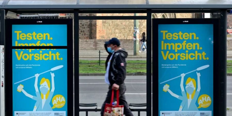 Mahnung zu Vorsichtsmassnahmen in Berlin