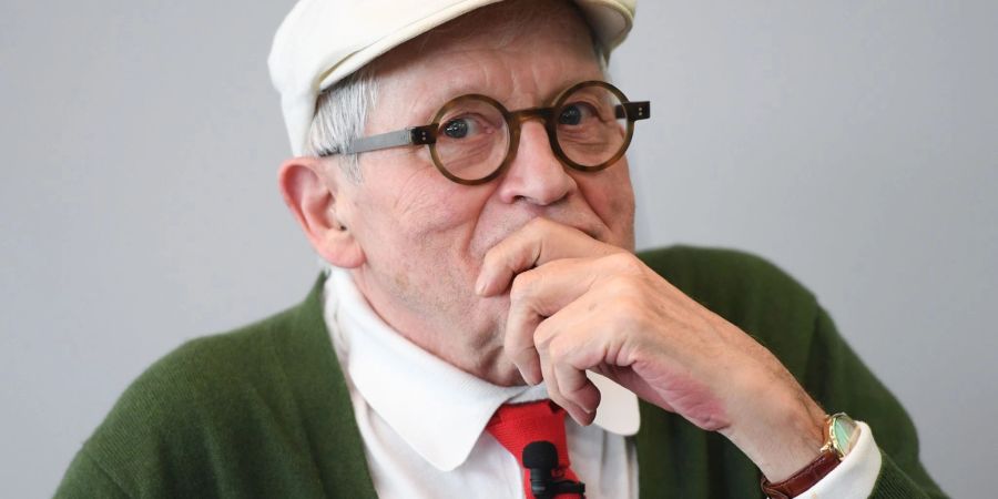 Der britische Künstler David Hockney hat rund drei Jahre an der multimedialen Schau gearbeitet.