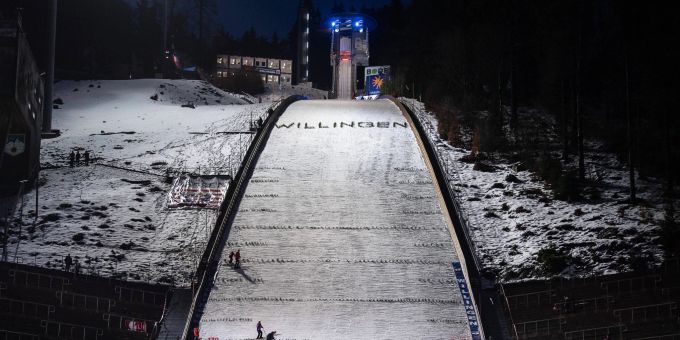 Gestern fand in Willingen bereits der Mixed-Team-Wettbewerb im Skispringen statt. Foto: Swen Pförtner/dpa Skispringen