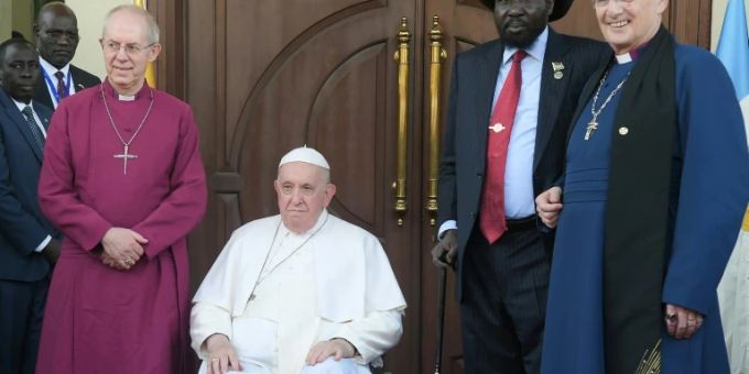 Besuch von Papst Franziskus im Südsudan Besuch von Papst Franziskus im Südsudan