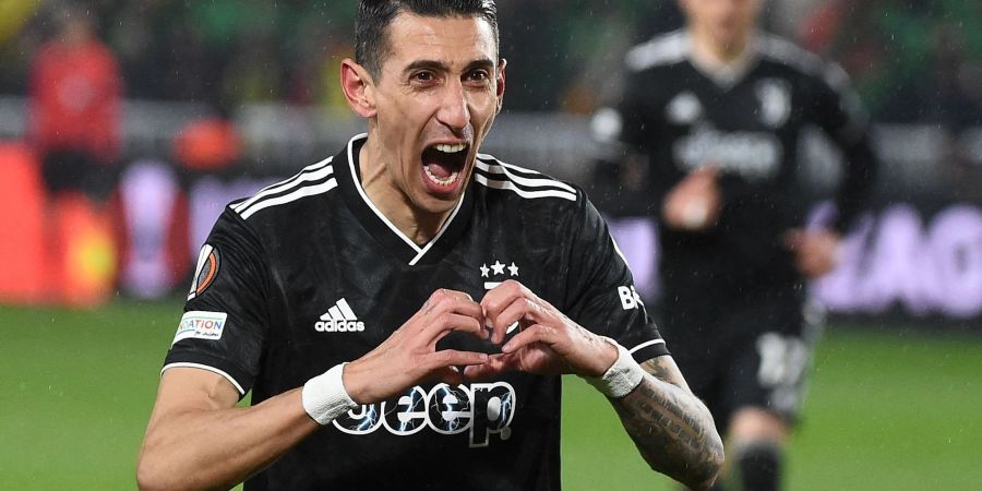 Erzielte beim 3:0-Sieg von Juventus Turin beim FC Nantes alls drei Tore: Angel Di Maria.