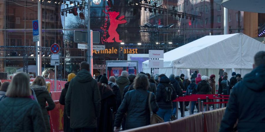 Das Interesse an der Berlinale war wieder gross.