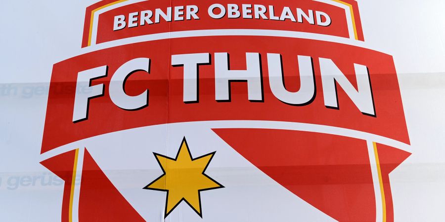 Logo des FC Thun. - Berner Oberland