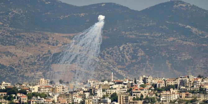 Rakete Libanon Südlibanon Berge