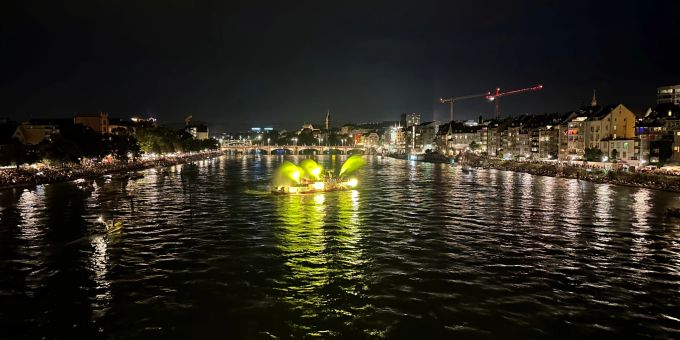 Bundesfeier am Rhein: Trotz kurzem Gewitter ohne grössere Probleme. Bundesfeier am Rhein