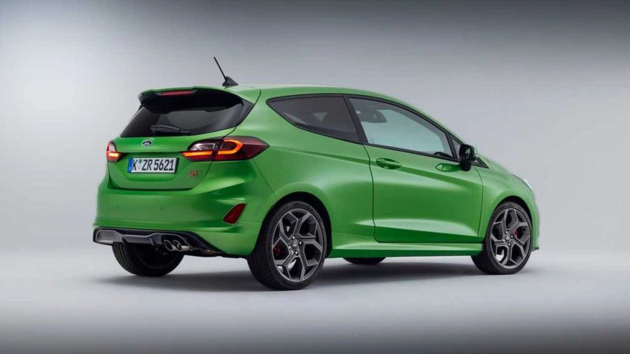 2022 Ford Fiesta, Heckansicht