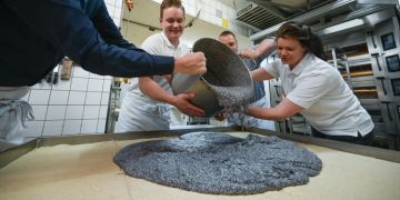 Allstedt Bäcker Mohnkuchen Rekordversuch