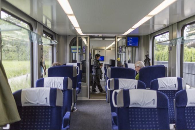 Zug Ticket falsche Klasse