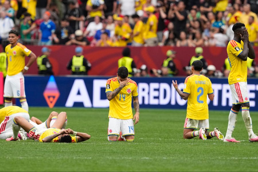 Kolumbien schied an der WM 2026 im Achtelfinal gegen die Schweiz aus.