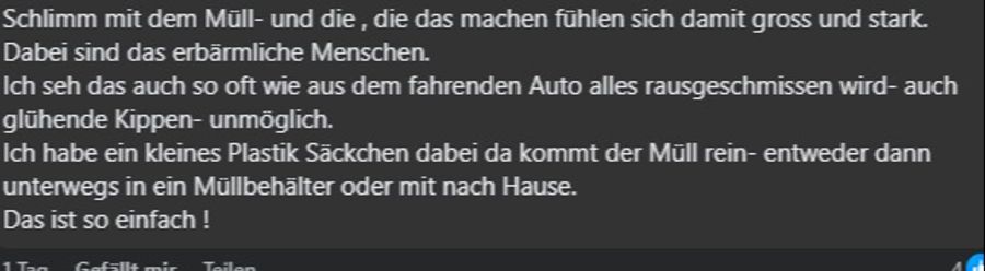 In den Kommentaren ärgern sich viele über fehlende Eigenverantwortung.