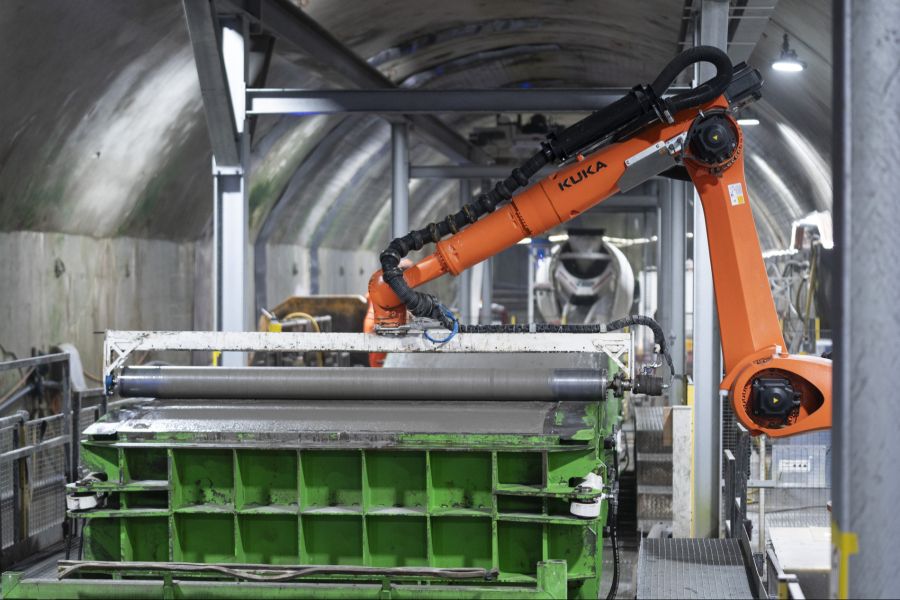 Es wird bereits an KI-Robotern gearbeitet, die gewisse Arbeiten auf Baustellen sollen.