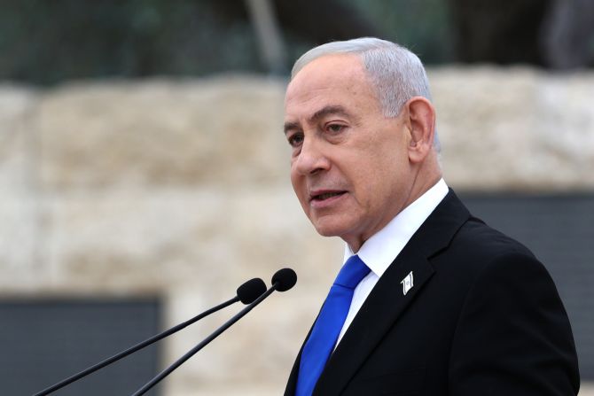 Israel Ministerpräsident Benjamin Netanjahu