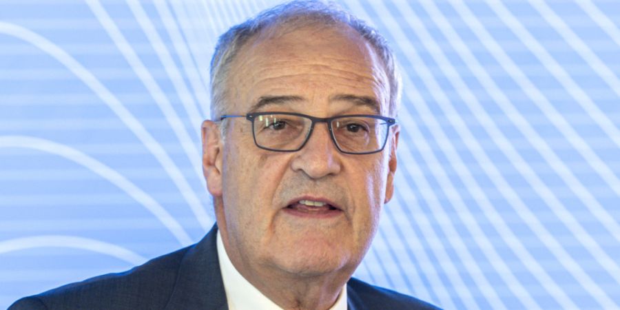 In diesen schweren Stunden gelte seine ganze Anteilnahme allen Menschen, die von diesem tragischen Ereignis betroffen seien, schrieb Bundespräsident Guy Parmelin auf X. (Archivbild)