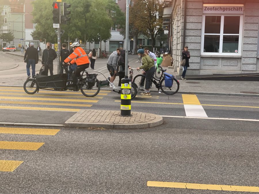 Der Unfall passierte am Donnerstag im Morgenverkehr.