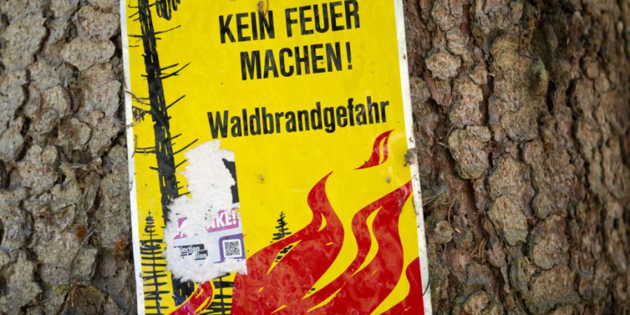 Höchste Wandbrandgefahr herrscht noch im Norden der Schweiz und im Oberwallis. Symbolbild)