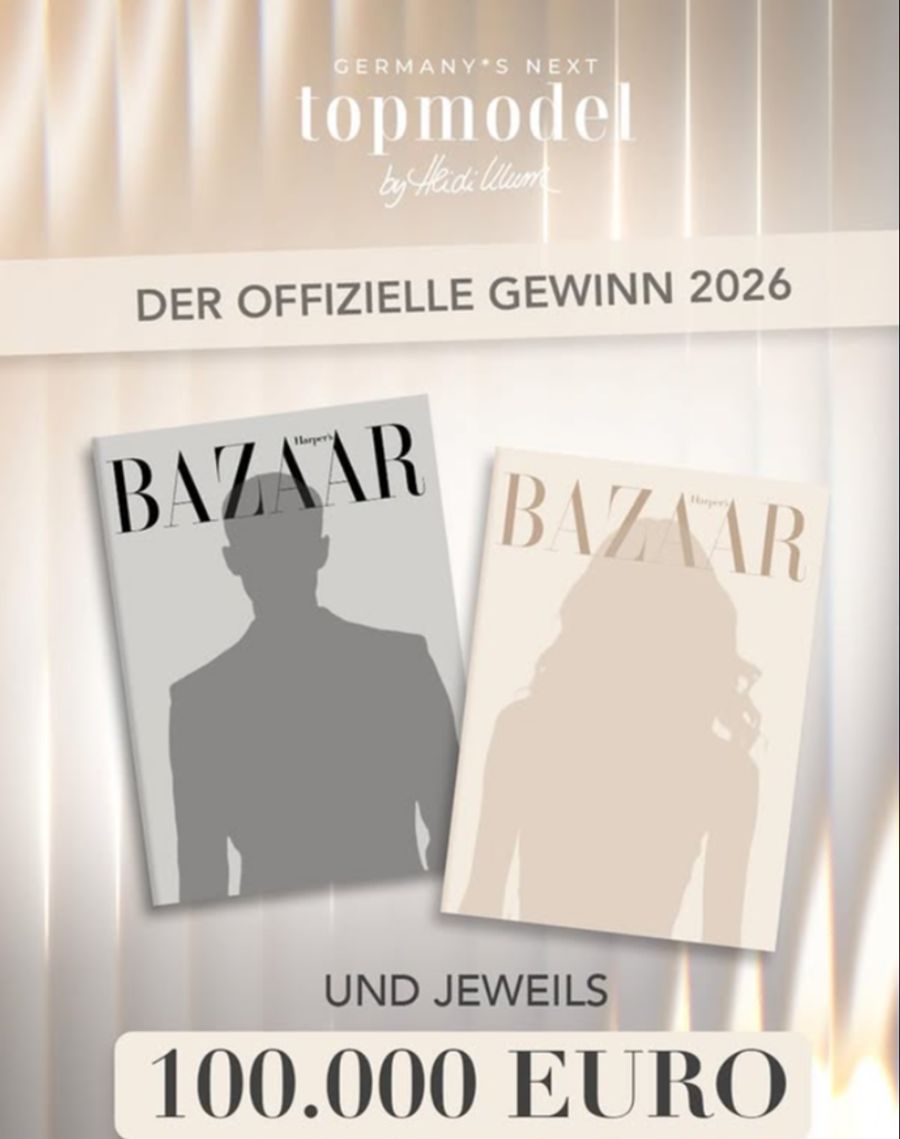 Den Gewinnern winkt nicht nur das Cover-Bild, sondern auch ein Preisgeld von 100'000 Euro.