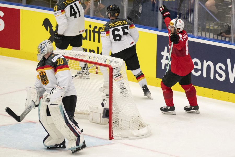 Schweiz Deutschland Eishockey WM