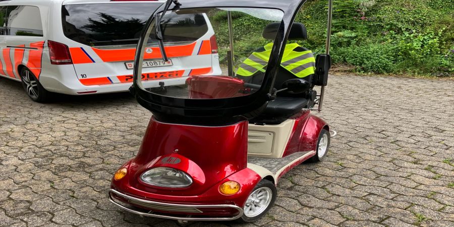 Elektromobil gestohlen