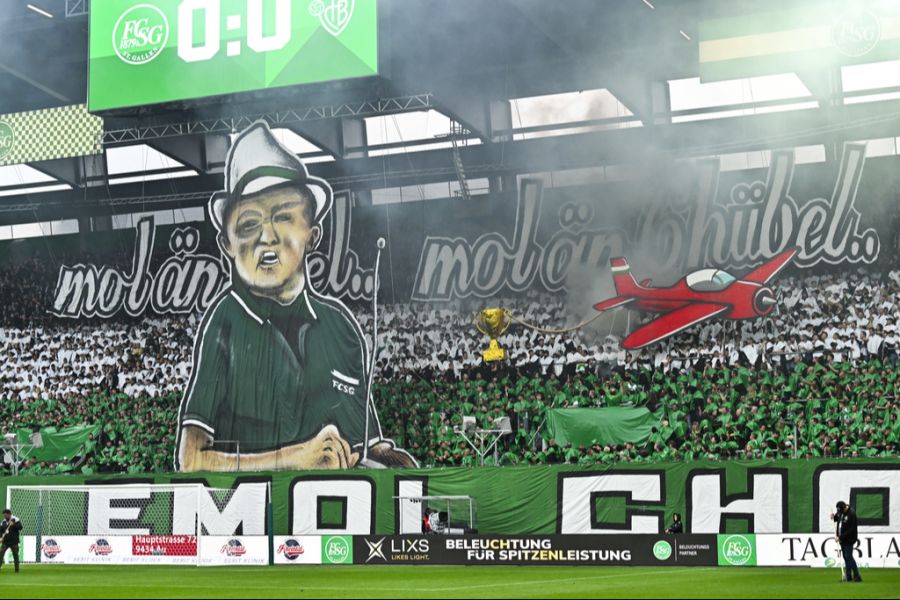 Die Stimmung in St.Gallen ist vor dem ersten Spiel der neuen Spielzeit hervorragend.