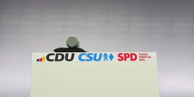 Koalitionsvertrag Deutschland