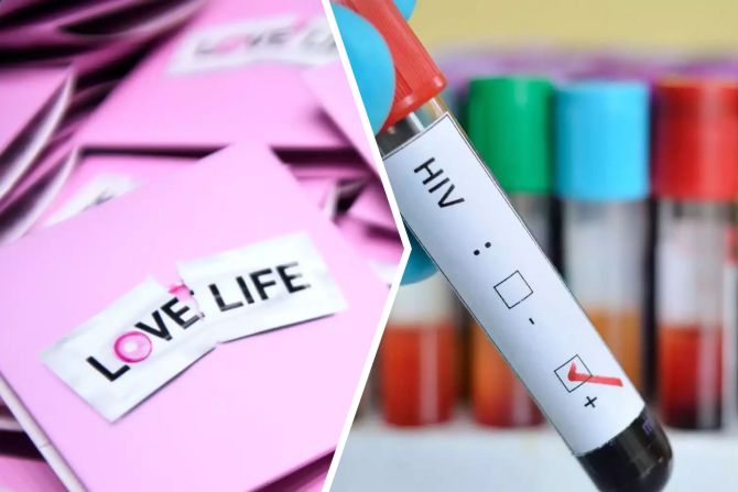 HIV angesteckt
