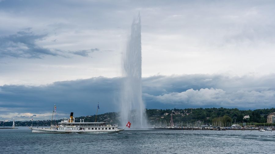 Auch Genf zieht jedes Jahr viele Touristen an.