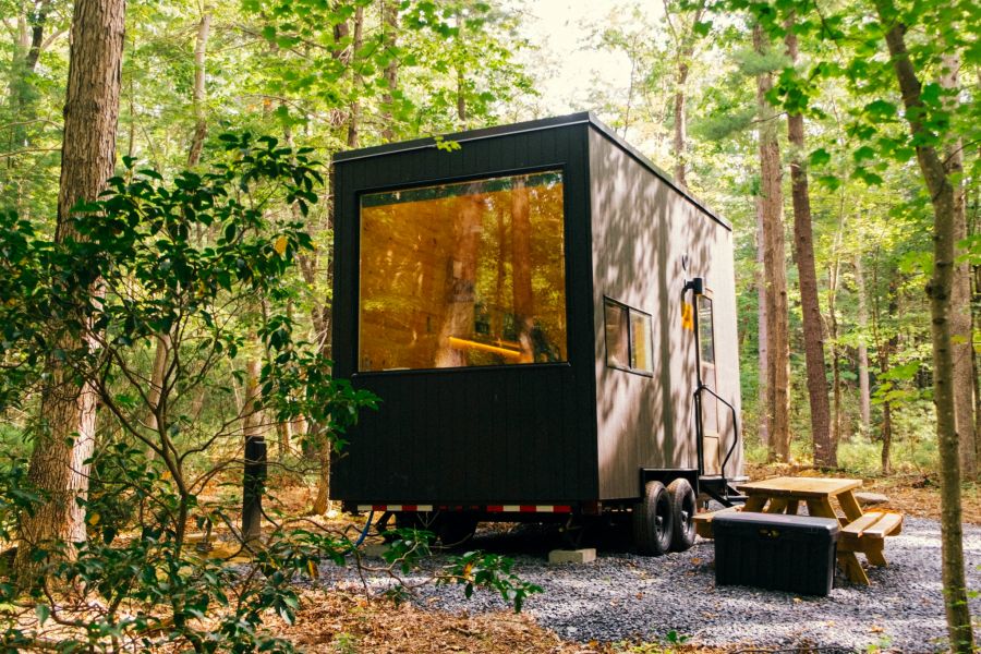 Für viele Menschen erfüllen die Tiny Homes auch ein Bedürfnis nach einem Lebensstil im Einklang mit der Natur.
