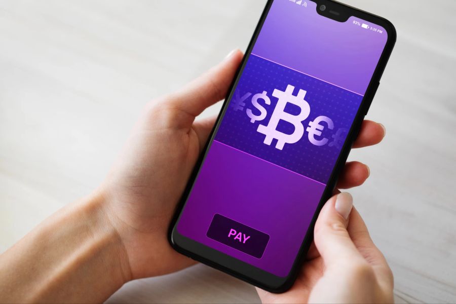 Bitcoin als Zahlungsmittel. (Symbolbild)