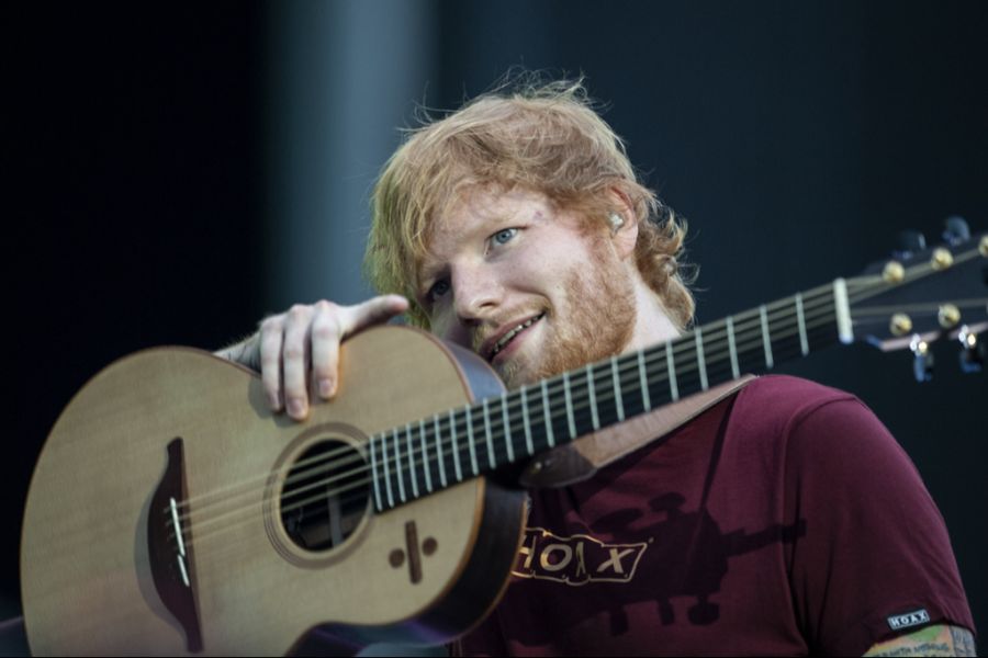 Ed Sheeran tritt am Samstag und Sonntag im Letzigrund auf.