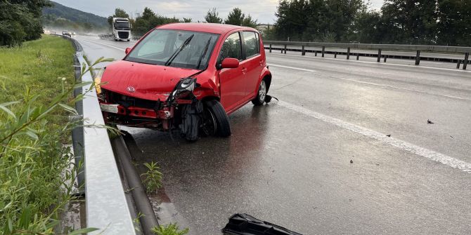 Selbstunfall auf A1