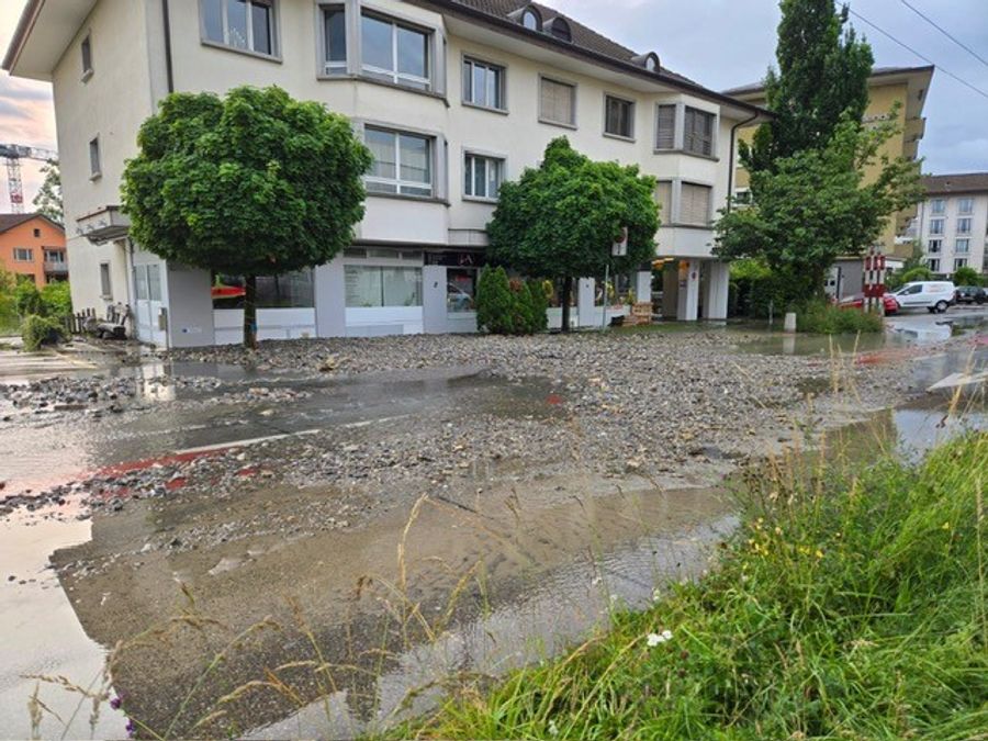 Zürich Wasserrohrbruch