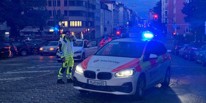 Polizei setzt Schusswaffe in München ein