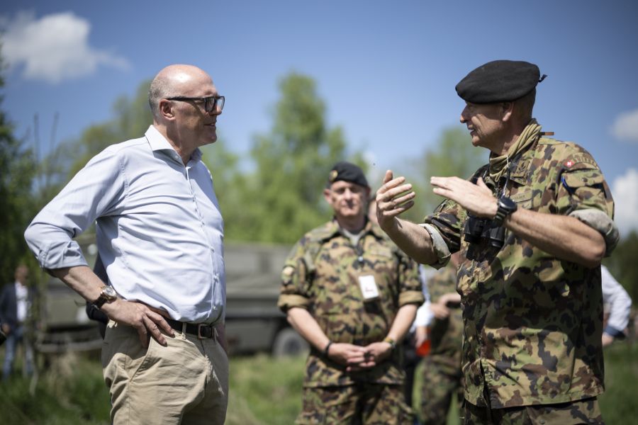 Klar ist: Dem neuen VBS-Chef Martin Pfister dürfte es so schnell nicht langweilig werden.