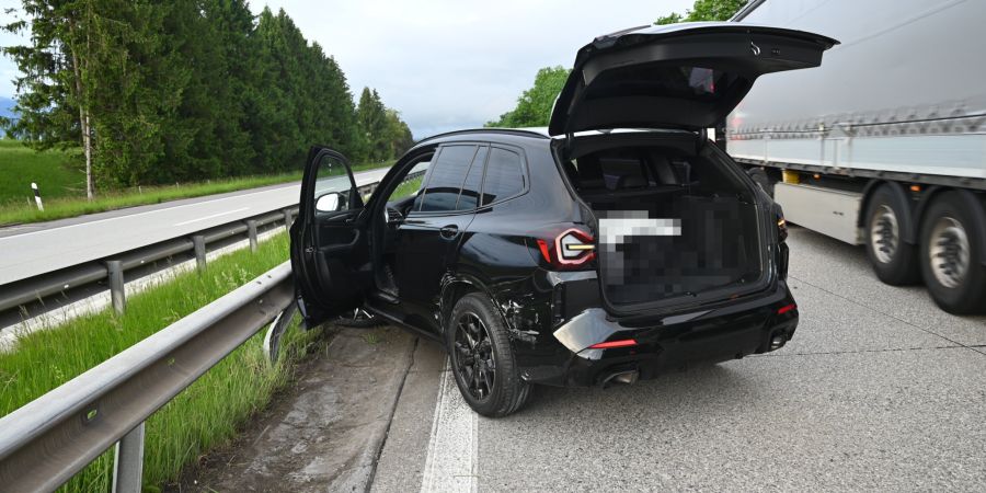 Kollision auf A13