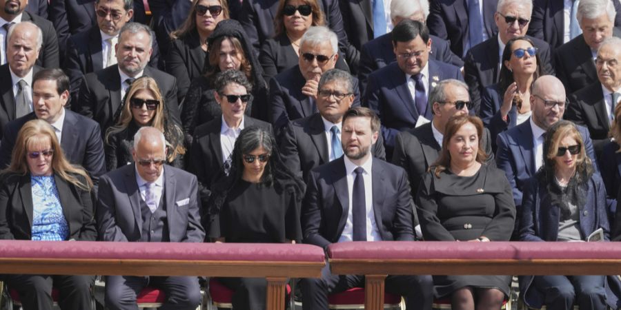 Boluarte Vance Rubio Papst