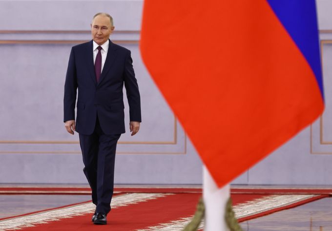 Friedensbotschaften oder kritische Reflexionen über Krieg und Leid in der Ukraine stehen in Moskau klar im Hintergrund. moskau