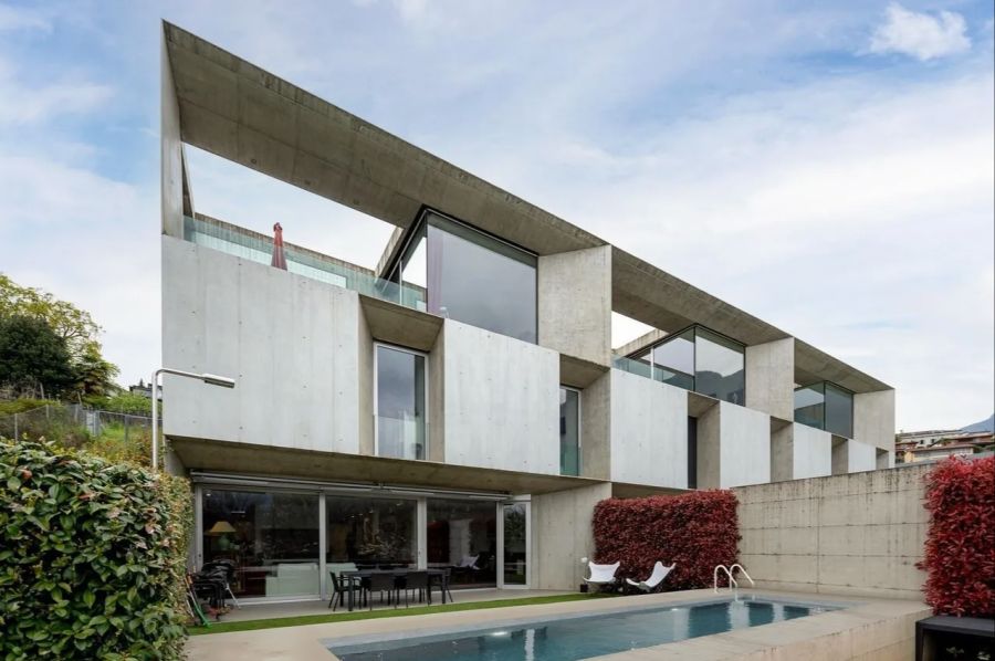 Dieses architektonische Meisterstück thront über dem Lago di Lugano.