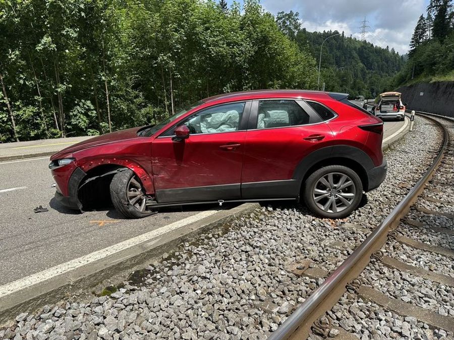 Verletzt wurde bei der Kollision zum Glück niemand.