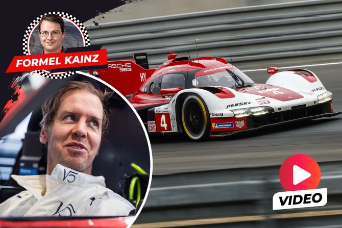 Sebastian Vettel Le Mans