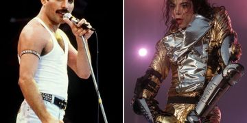 Freddie Mercury und Michael Jackson