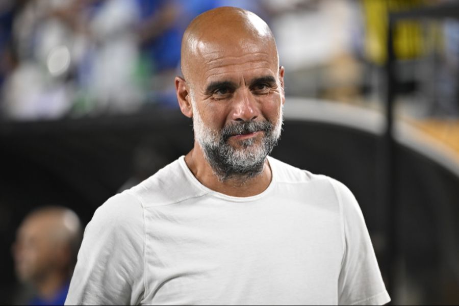 Star-Coach Pep Guardiola hofft aber offenbar ernsthaft auf eine Verpflichtung des englischen Nationalspielers.