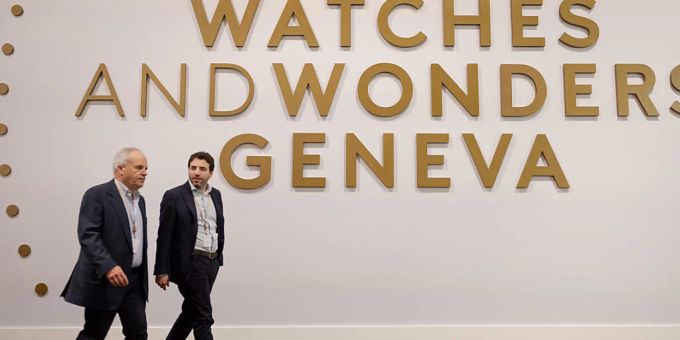 Palexpo-Hallen in Genf: An der «Watches & Wonders» präsentieren während einer Woche 54 Uhrenmarken ihr Sortiment. (Archivbild) Watches & Wonders