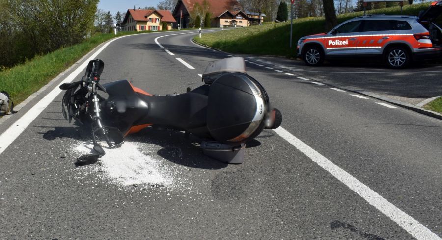 Auffahrunfall in Hitzkirch.