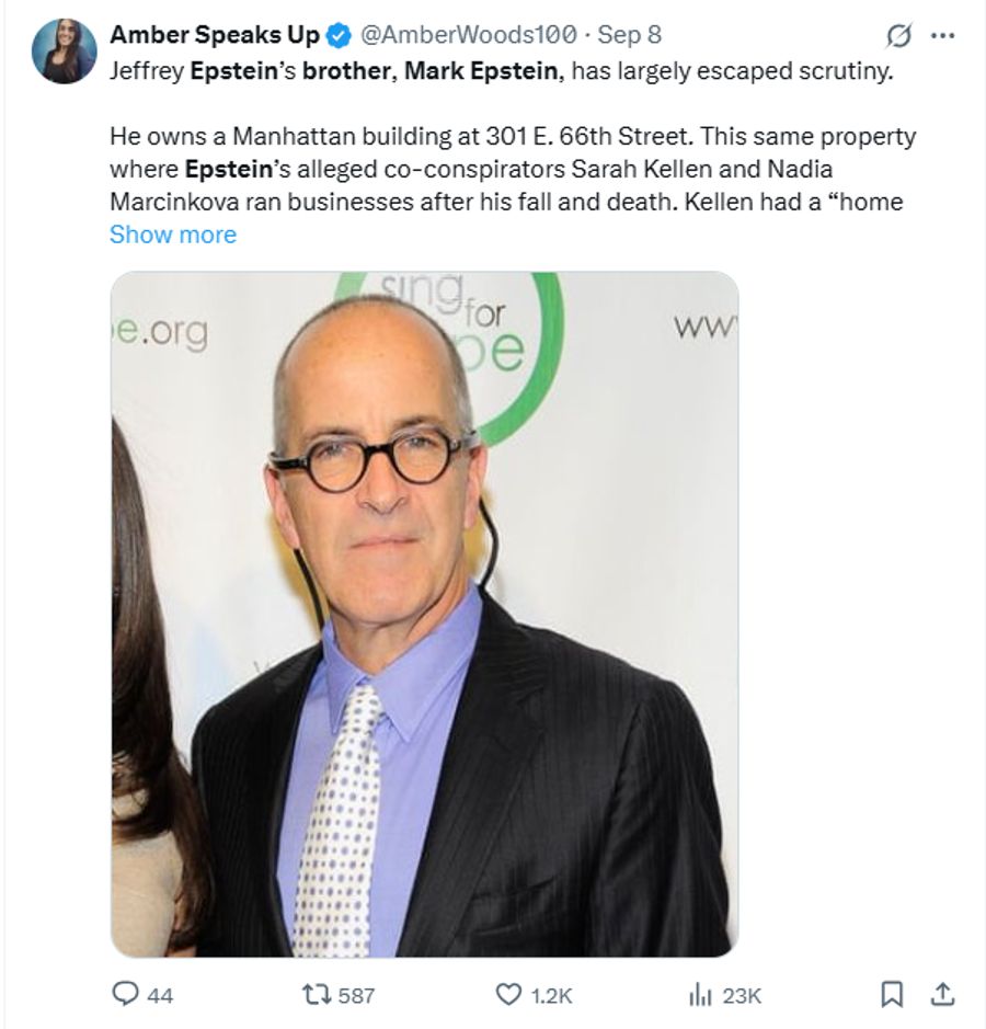 Mark Epstein, der Bruder von Jeffrey, spricht über die anstehende Veröffentlichung der Akten.