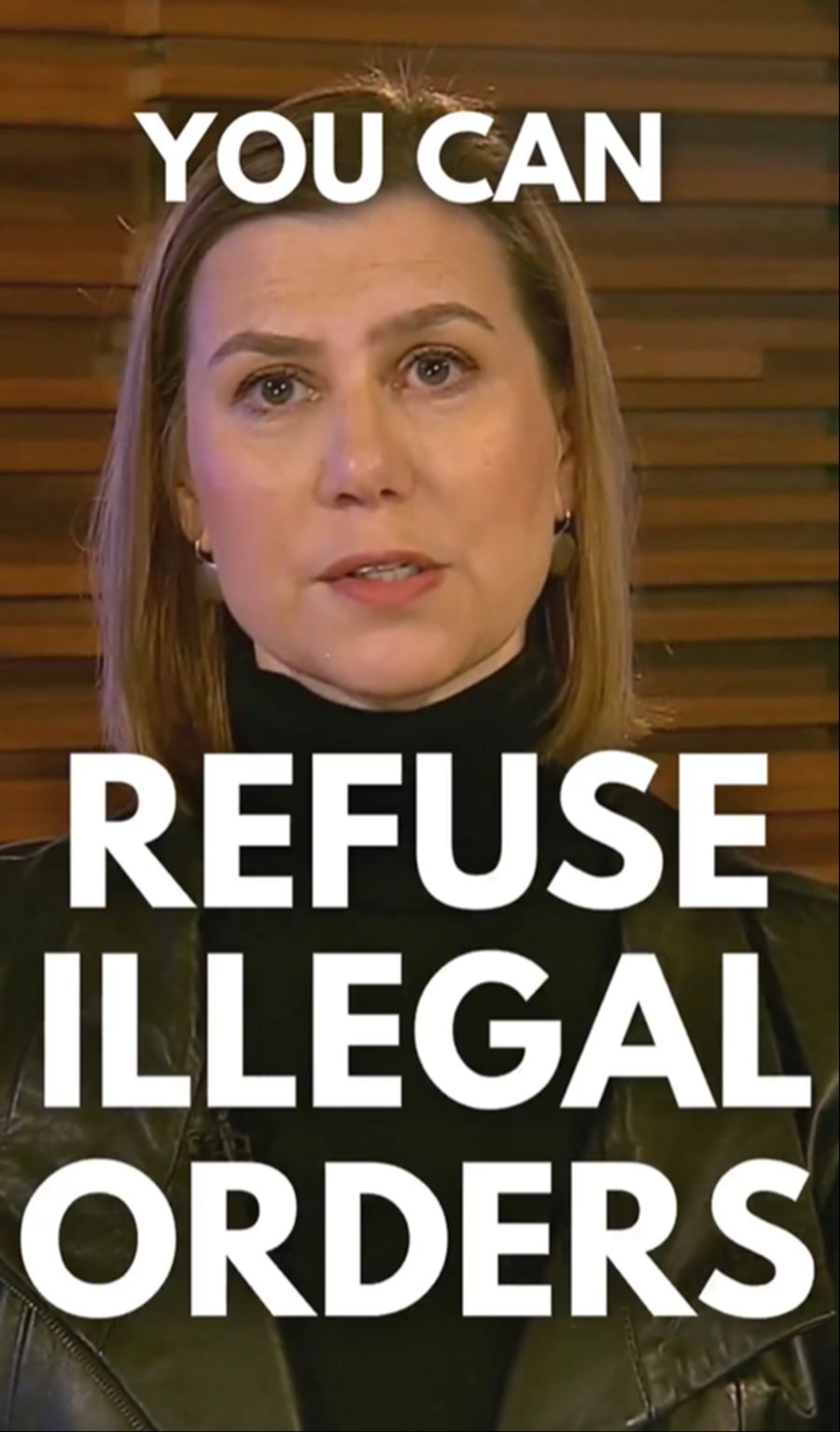 In der Botschaft riefen sie Armee- und Geheimdienstangehörige dazu auf, illegale Befehle zu verweigern.