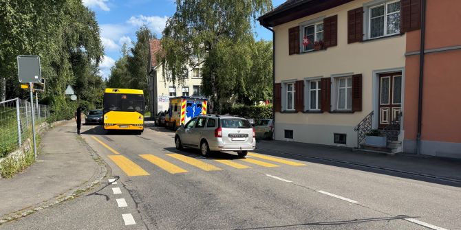 Kollision in Stein SH
