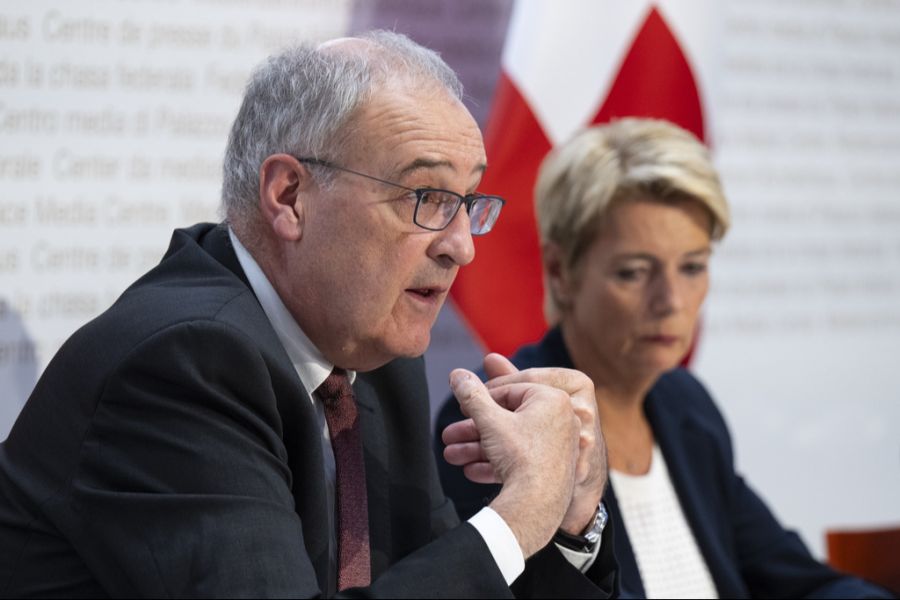 Guy Parmelin Karin Keller-Sutter